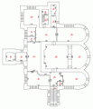 План нижнего храма