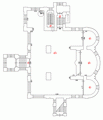 План верхнего храма